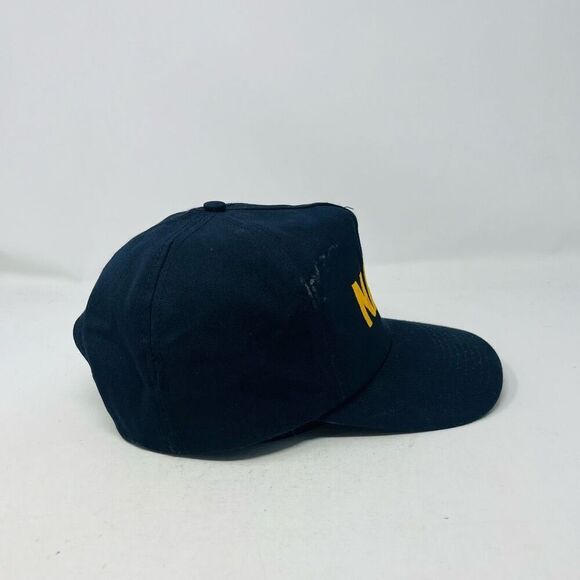 Navy Armed Forces Military Baseball Cap Snapback One Size Black Gold P Caps Mens - Picture 5 of 8